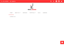 Tablet Screenshot of idealdesign.com